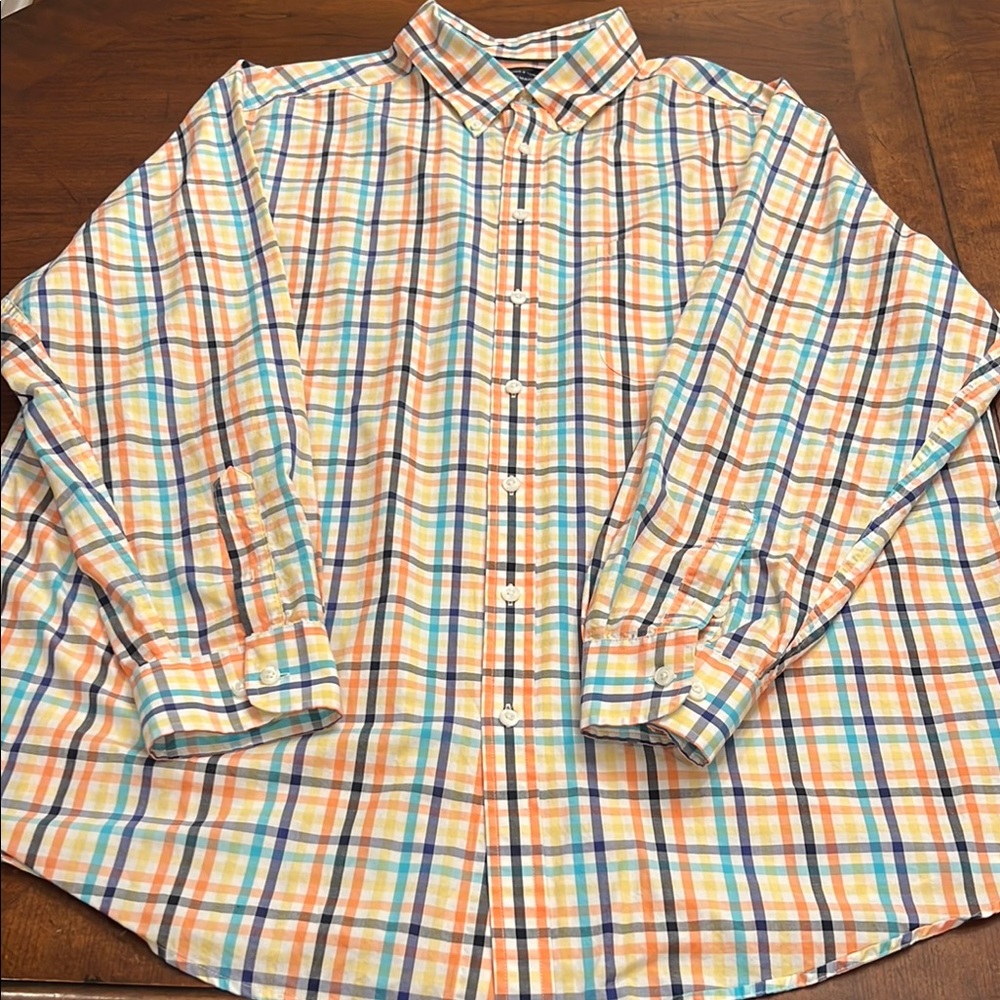 Men's Multicolor Plaid Shirt